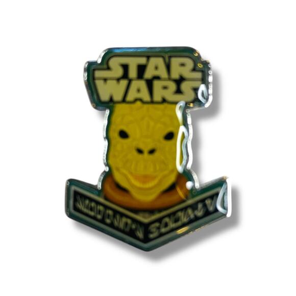 Funko Pop! Star Wars Smuggler's Bounty Bossk Lapel Hat Jacket Pin 1.25" - Picture 2 of 6
